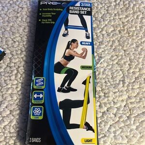 Pro Strength 3 pk Resistance Band Set